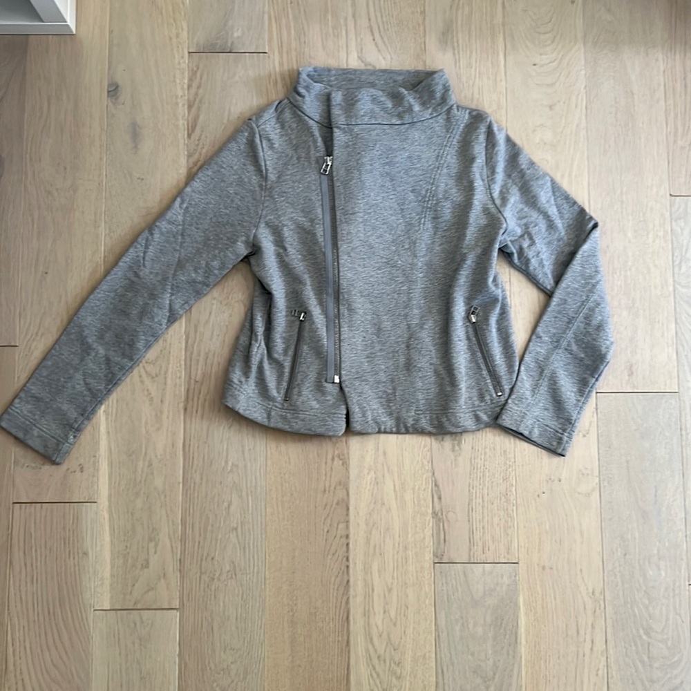 Adidas SLVR Spring 2012 women’s grey fencing style sport jacket